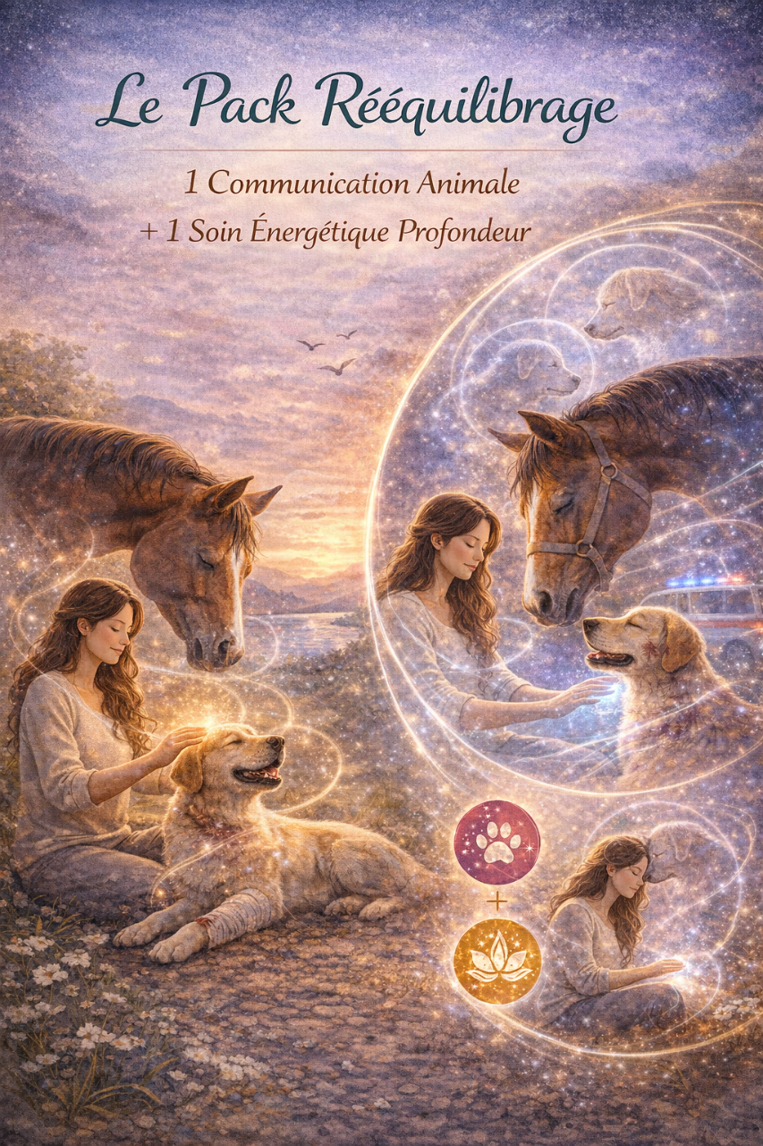 Pack rééquilibrage - 1 communication + 1 soin profondeur Équilibre d'une vie