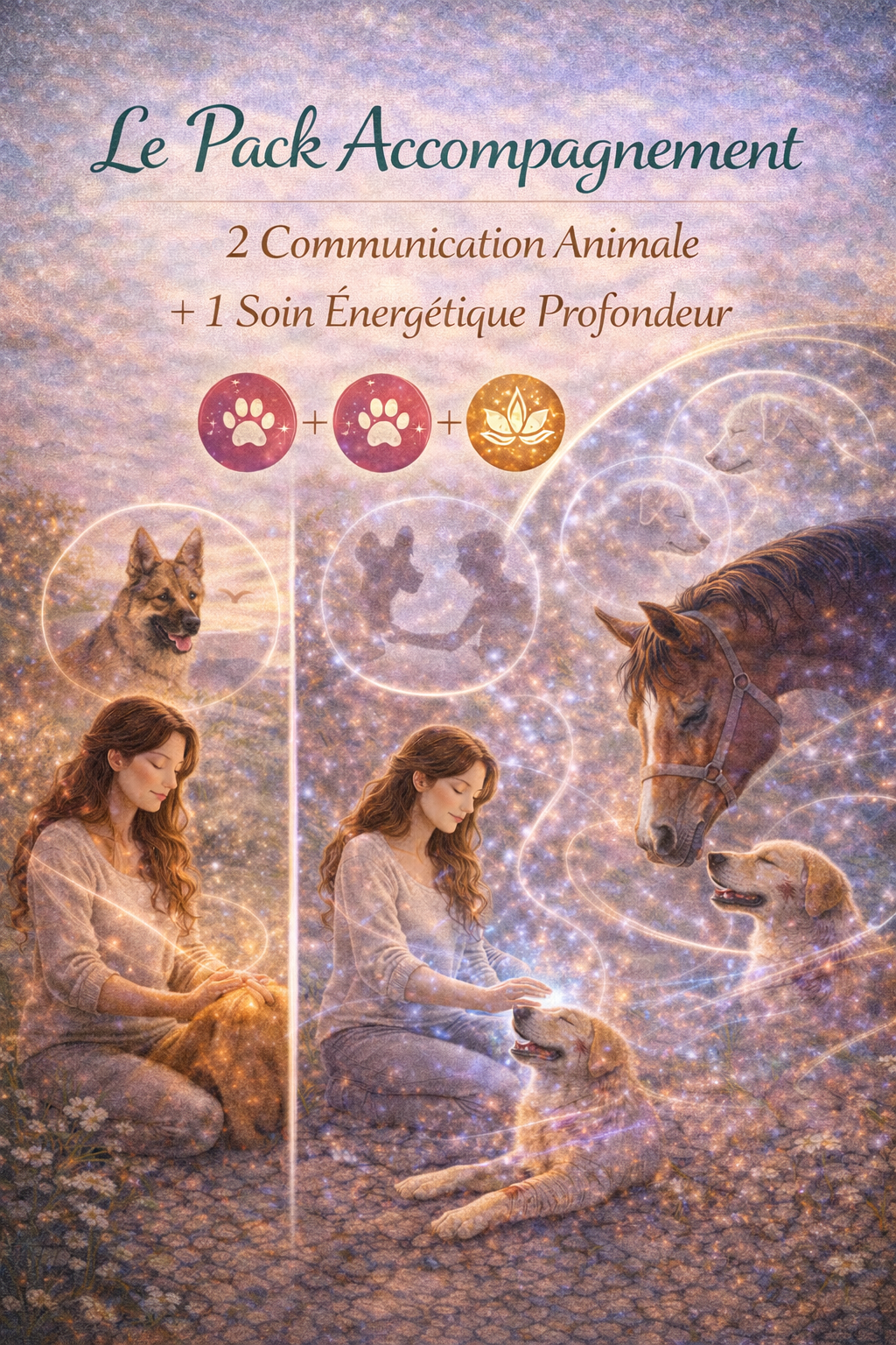 Pack Accompagnement - 2 communications + 1 soin profondeur Équilibre d'une vie